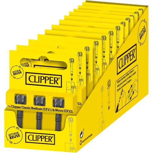 B36 CLIPPER CLASSIC Micro Flint System 3er Blister