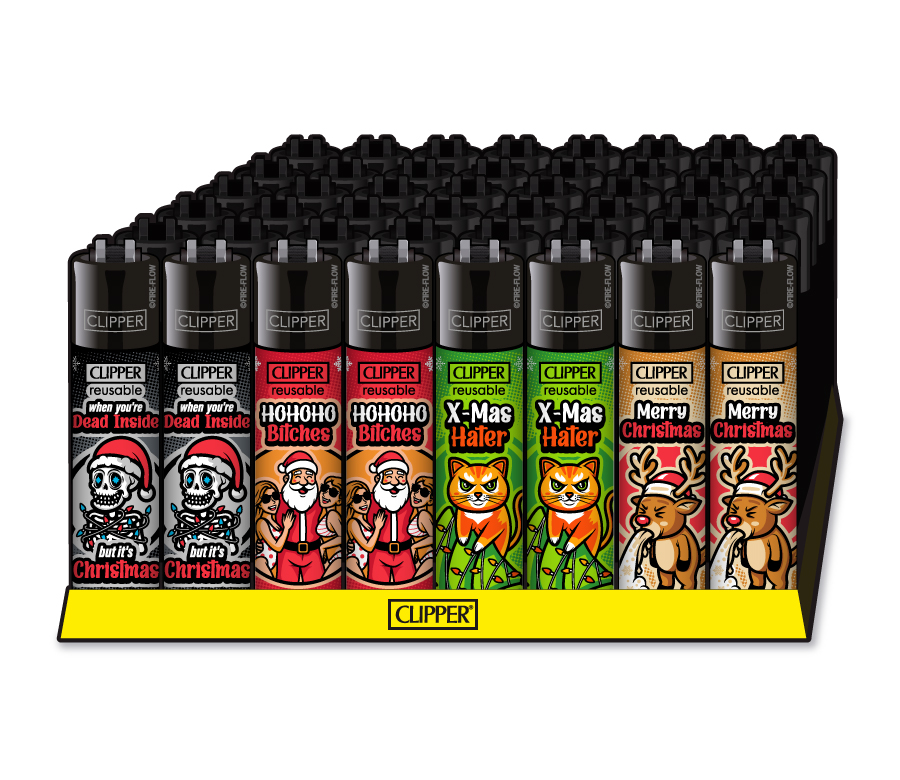 B48 CLIPPER CLASSIC Large X-MAS Slogan 