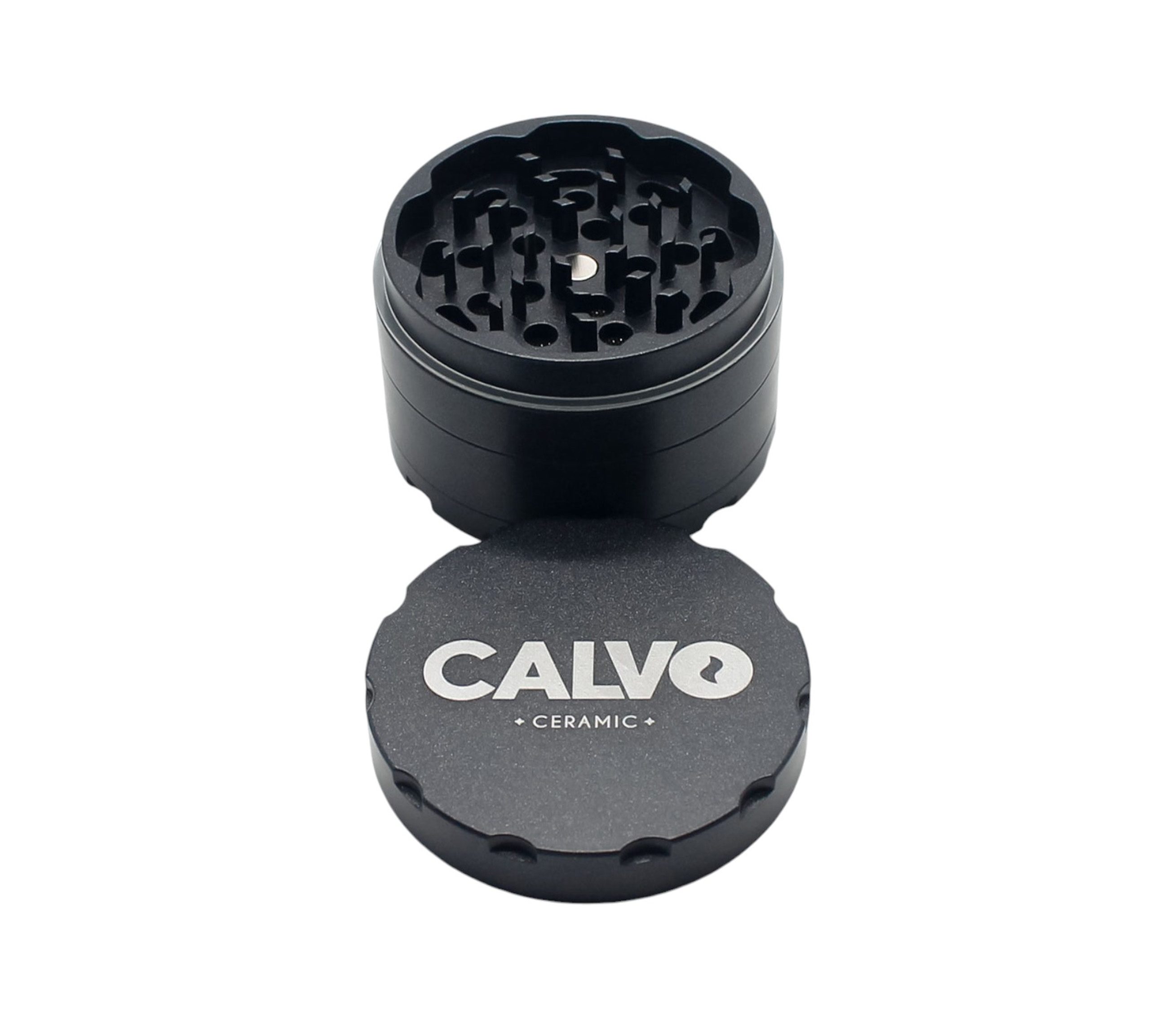 B1 CALVO® Ceramic Grinder Black (Ø 63 mm / 4-parts)