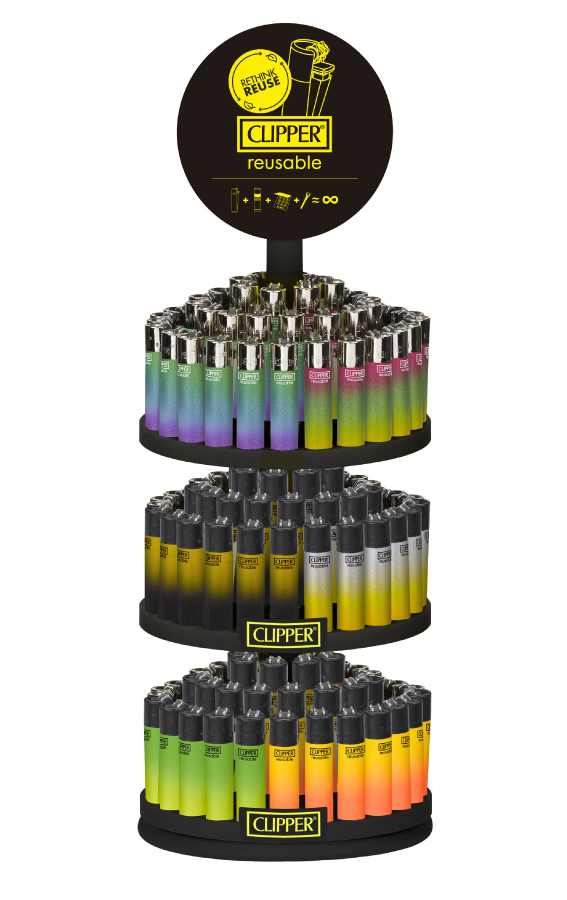 B144 CLIPPER CLASSIC Large Carousel Painted #3 - 3 Tier / 3 Etagen