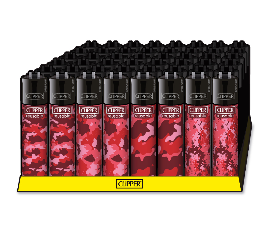 B48 CLIPPER CLASSIC Large Red Camouflage