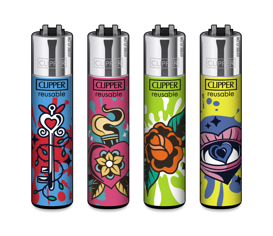 B48 CLIPPER CLASSIC Large Simple Tatts