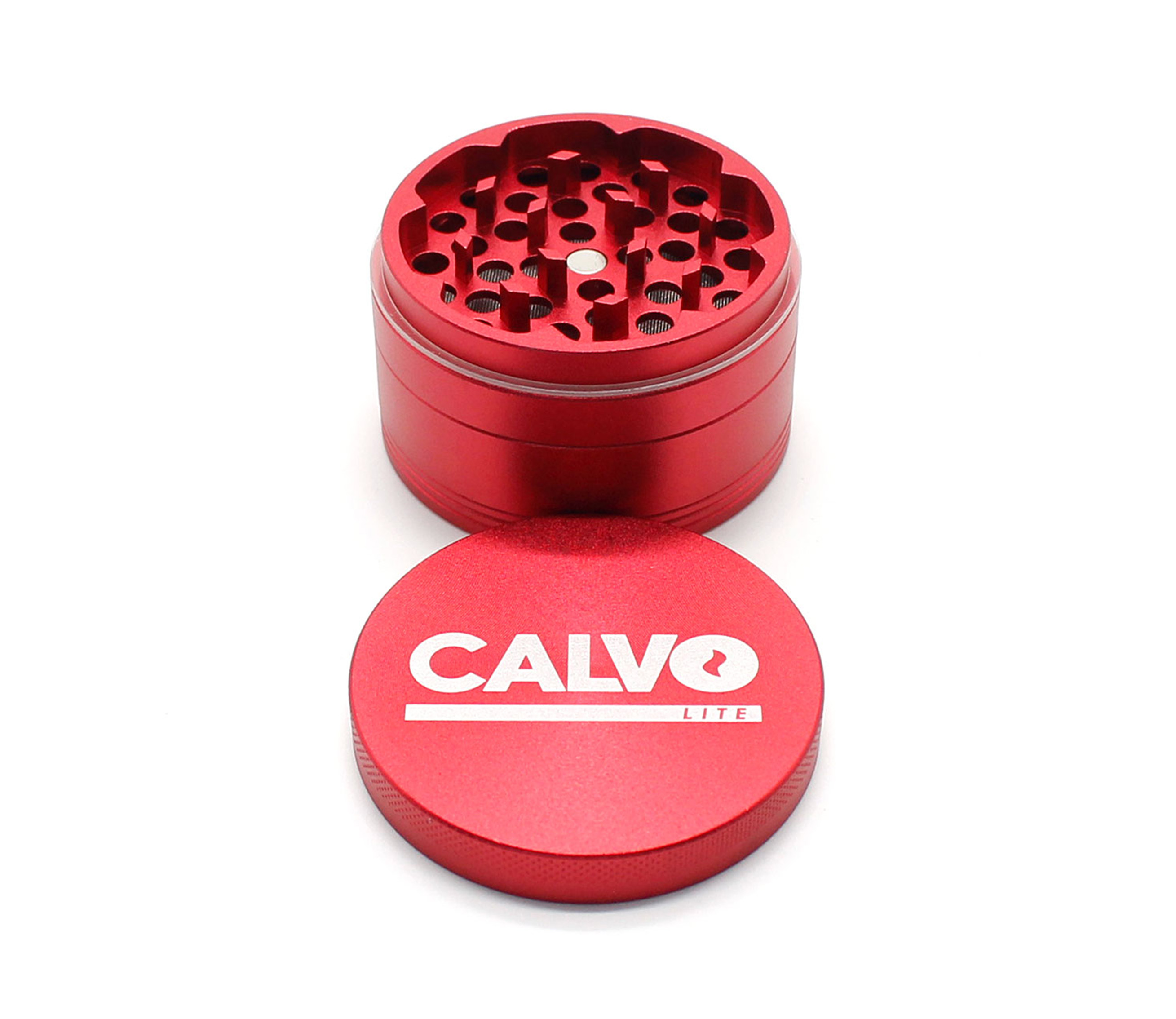 B1 CALVO® Lite Grinder Red (Ø 63 mm / 4-parts)