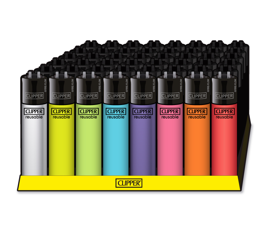 B48 CLIPPER CLASSIC Large Translucent Branded