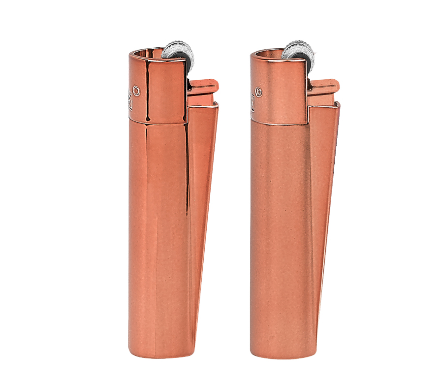 B12 CLIPPER CLASSIC Metal Large Dark Rose Gold