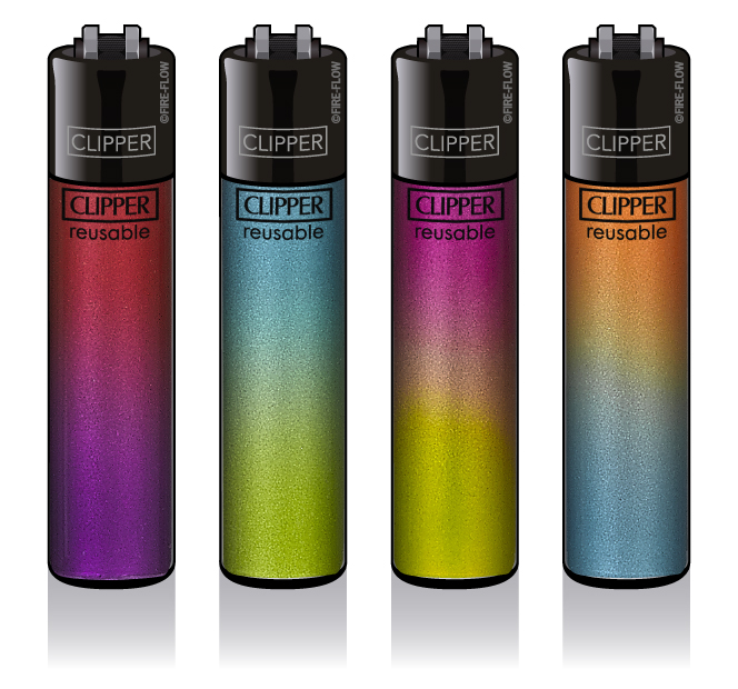 B48 CLIPPER CLASSIC Large Crystal Gradient #2
