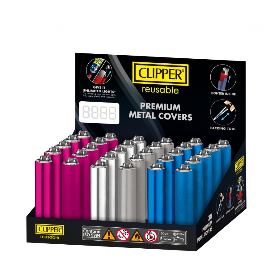 B30 CLIPPER COVERS Metal Micro Solid Mix #6