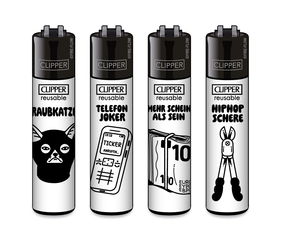 B48 CLIPPER CLASSIC Large Junkie Tattoo