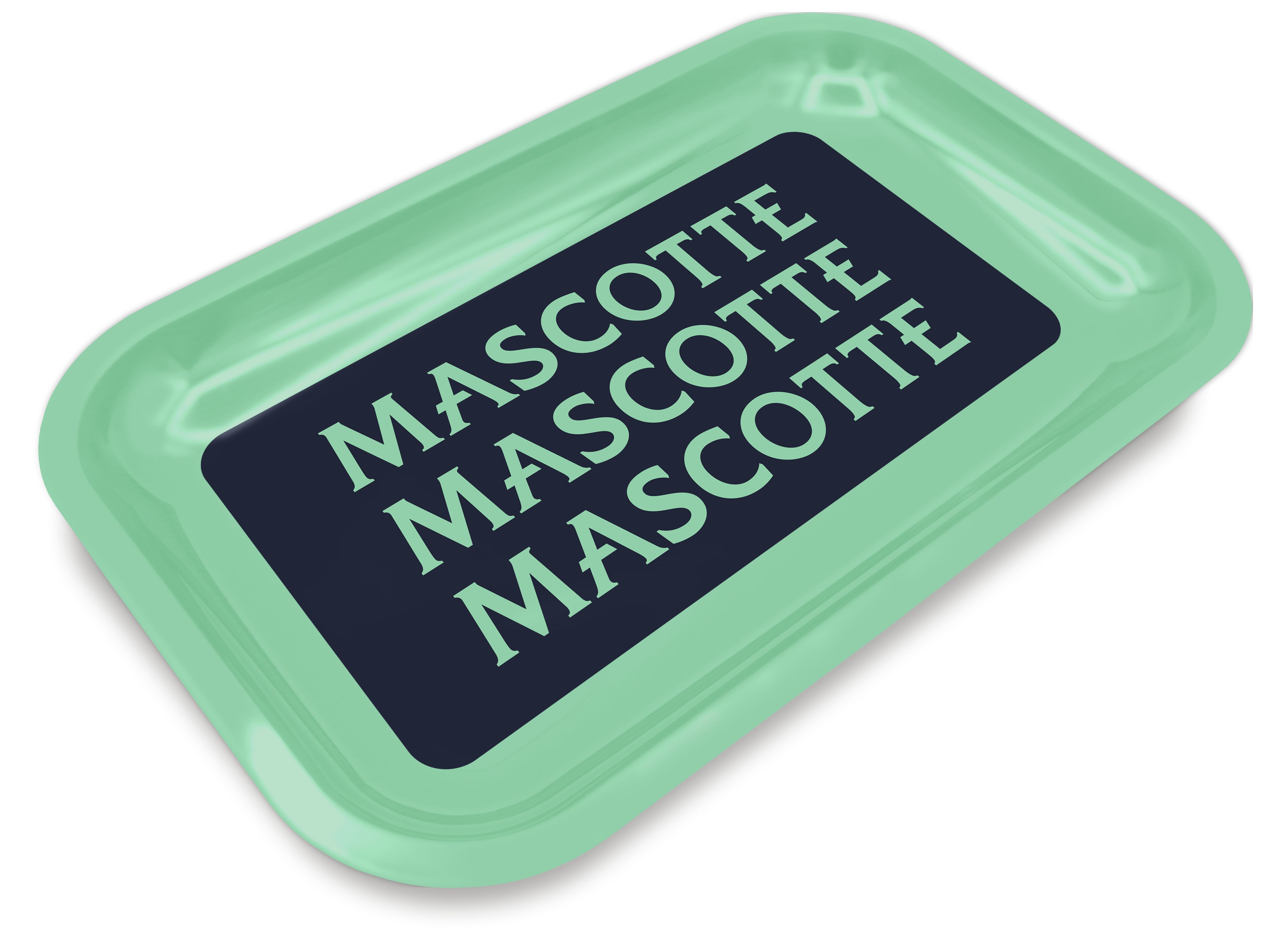 B6 MASCOTTE Metal Rolling Tray  (275 mm x 175 mm)