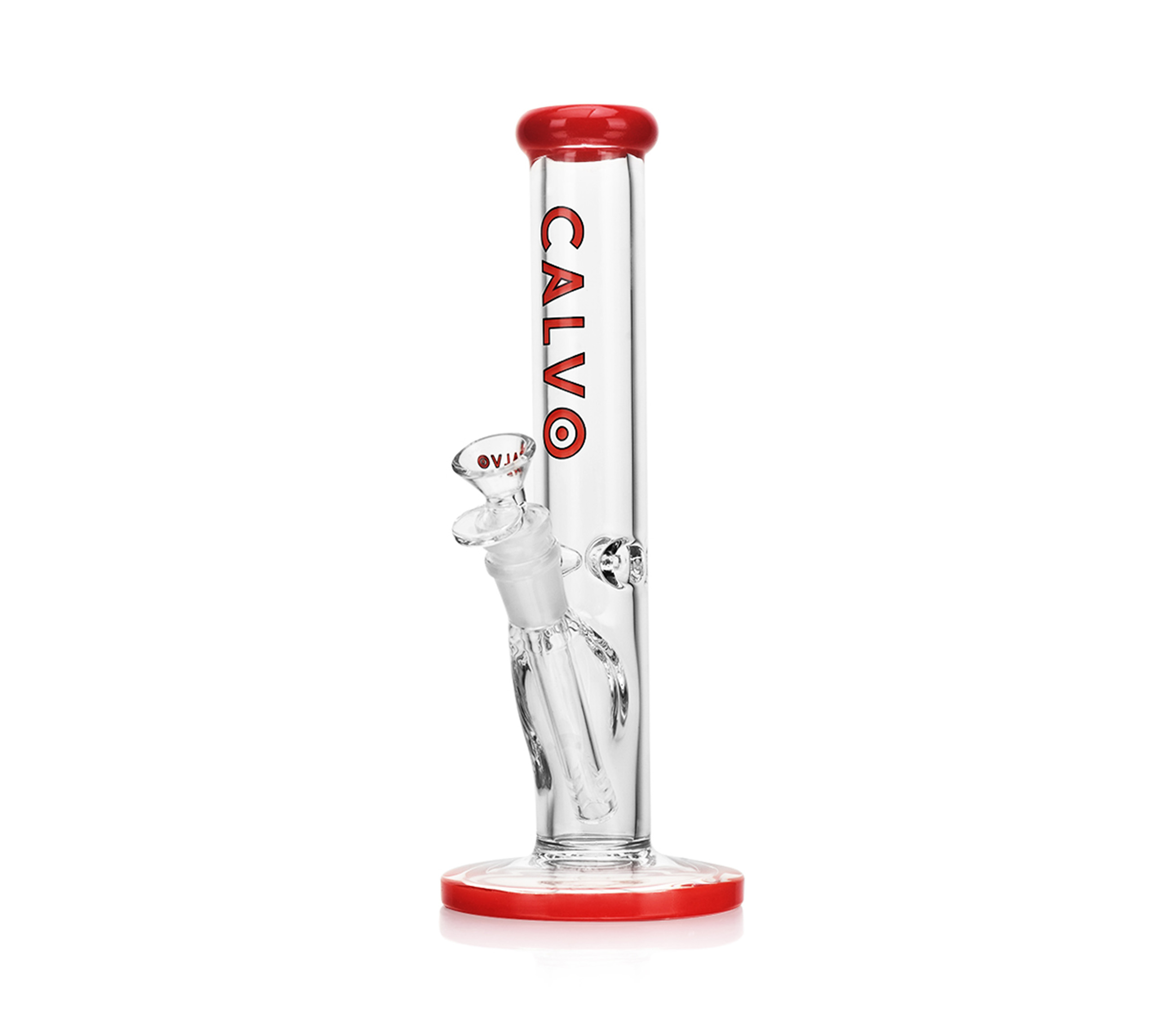 B1 CALVO® Straight Tube Premium Red (H 25 cm / Ø x 14 mm)