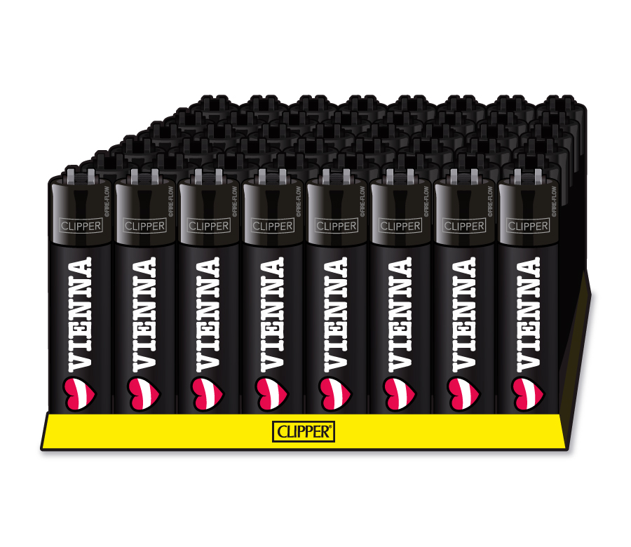 B48 CLIPPER CLASSIC Large I Love Vienna black