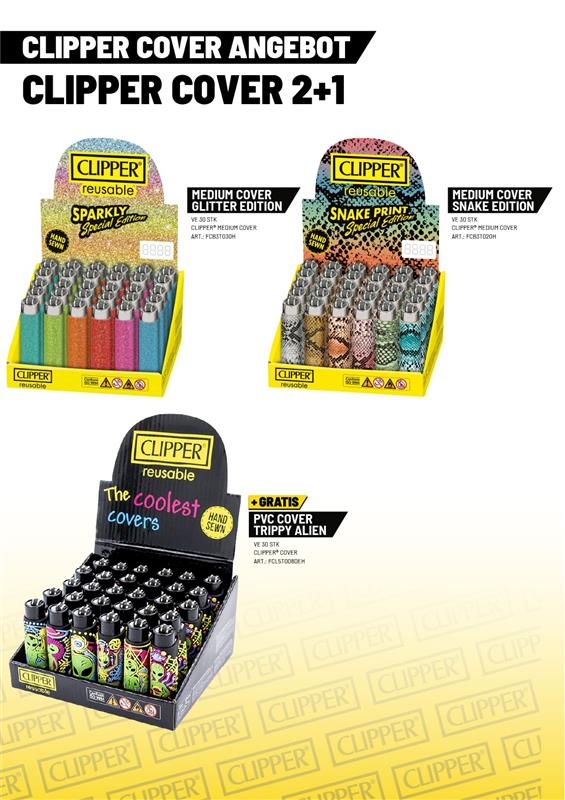 CLIPPER Cover Angebot #2 - 2 + 1