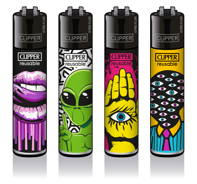 B48 CLIPPER CLASSIC Large Love Martians