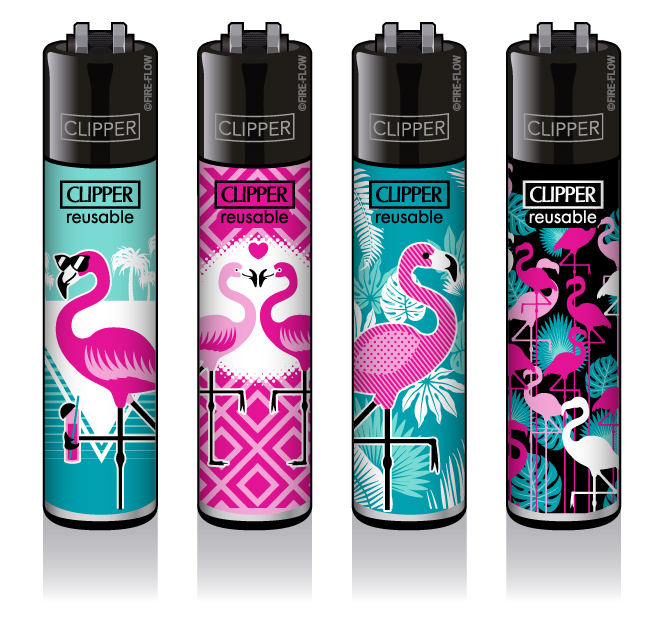 B48 CLIPPER CLASSIC Large Flamingos