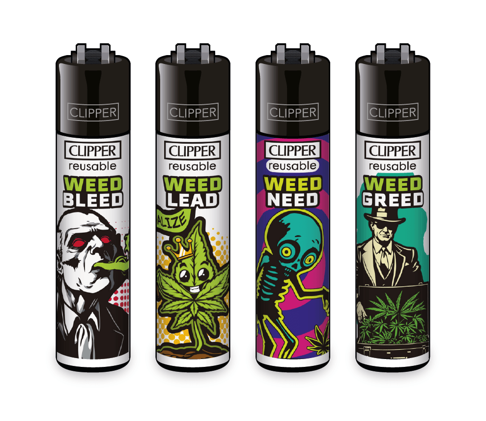 weed, bleed, lead, tube, clipper
