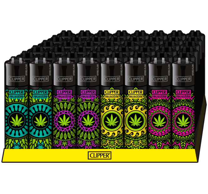 B48 CLIPPER CLASSIC Large Mandala Leaves #3