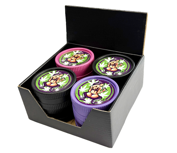 B8 FIRE-FLOW™ FFX Hemp Grinder 420 Girl (⌀55 mm / 2-parts)