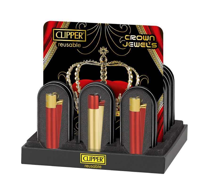 B12 CLIPPER CLASSIC Metal Large Crown Jewels