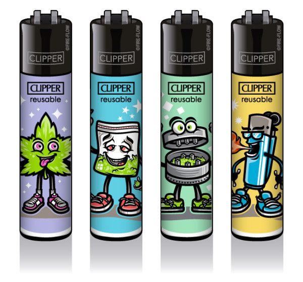 4er Set CLIPPER CLASSIC Large 420 Characters