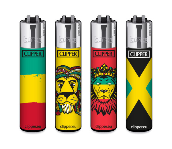 4er Set CLIPPER CLASSIC Large Reggae
