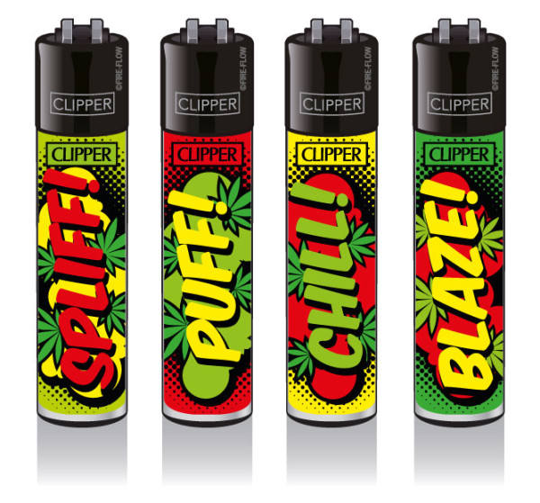 4er Set CLIPPER CLASSIC Large Cartoon Sounds #2