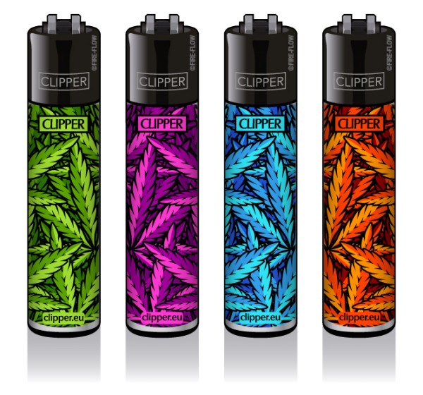 4er Set CLIPPER CLASSIC Large Leaves #33