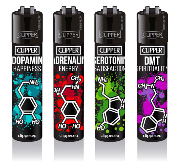 4er Set CLIPPER CLASSIC Large Molecules #2