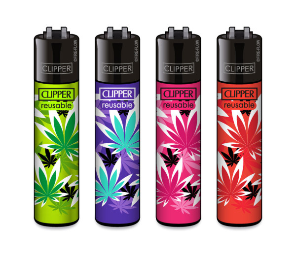 4er Set CLIPPER CLASSIC Large Leaves #35