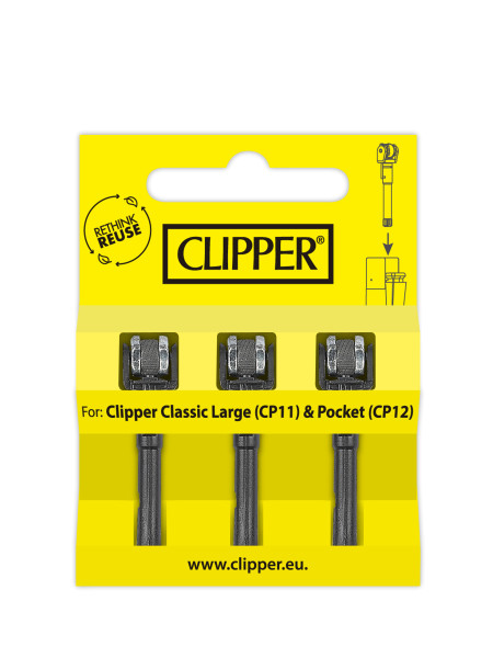 CLIPPER CLASSIC Micro Flinstystem Blister 3er