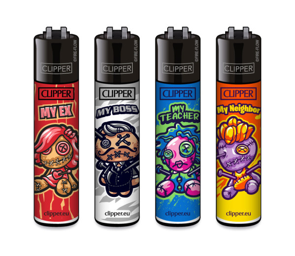 4er Set CLIPPER CLASSIC Large Voodoo