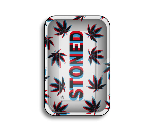 FIRE-FLOW™ Metal Rolling Tray Stoned 3d (275 mm x 175 mm)