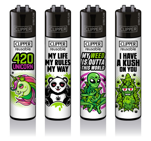 4er Set CLIPPER CLASSIC Large 420 Mix #4