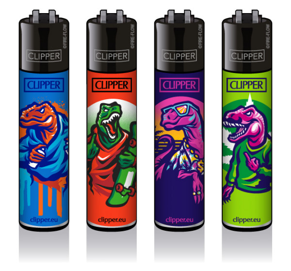 4er Set CLIPPER CLASSIC Large Raptors