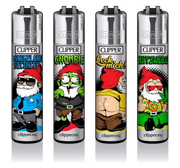 4er Set CLIPPER CLASSIC Large Zwerge